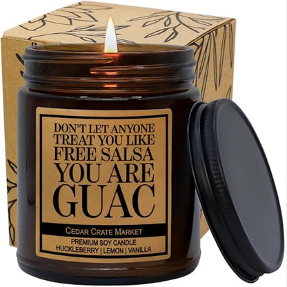 Friendship Candle Gift for Women | Don't Let Anyone Treat You Like