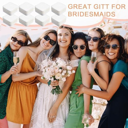 8 Pack Travel Jewelry Case Small Travel Jewelry Box Bridesmaid Gifts