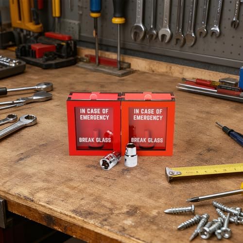 10mm Emergency Socket Kit, 2 Pack Funny Car Guy Tool Gag Gifts Box