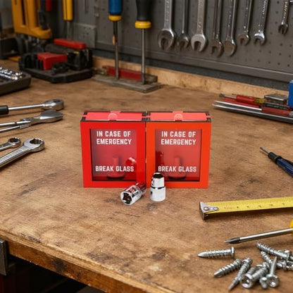 10mm Emergency Socket Kit, 2 Pack Funny Car Guy Tool Gag Gifts Box