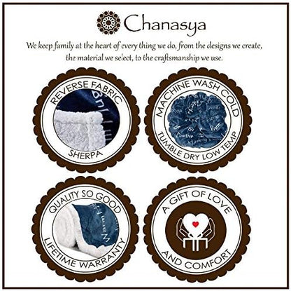 Chanasya Premium Sympathy Warm Hugs Gift Throw Blanket - Healing Gift