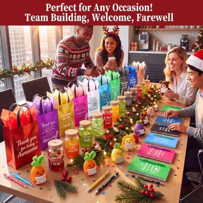 Spiareal 80 Pcs/10 Sets Christmas Employee Appreciation Gifts Bulk