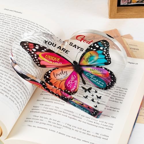 Christian Gifts for Women Birthday, Butterfly Inspirational Gift for