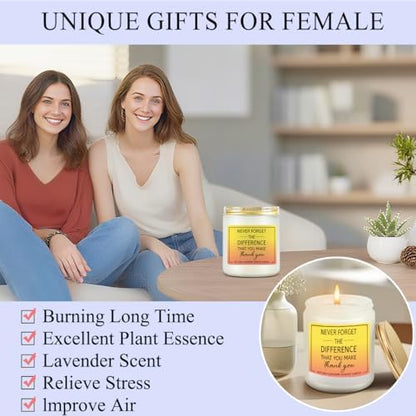 Difference Maker Gift, Thank You Gifts for Women Teacher Nurse Boss