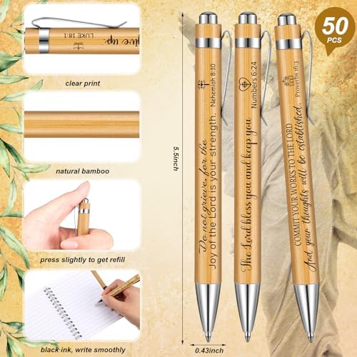 Yeaqee 100 Pcs Employee Appreciation Gifts,Christian Gifts, Bible