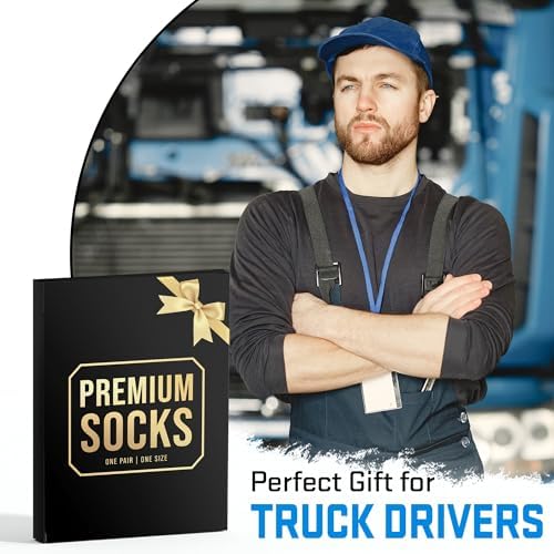 Truck Driver Gifts - Gifts For Truck Drivers, Trucker Gift, Fun Socks
