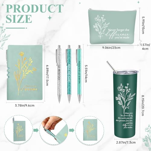 Funnymoom 6 Pcs Employee Appreciation Gift May You Be Proud, Green