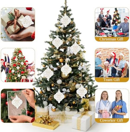 Sieral 18 Set Christmas Ornament Gifts Bulk Thank You Gift for