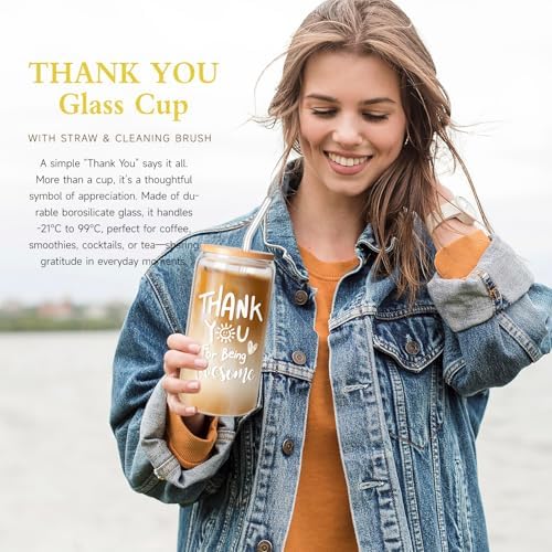 Frerdui Thank You Gifts for Women Appreciation Gift Box for Coworker