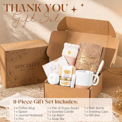 Thank You Gifts for Women, Teacher Employee Appreciation Gifts, 9PCS
