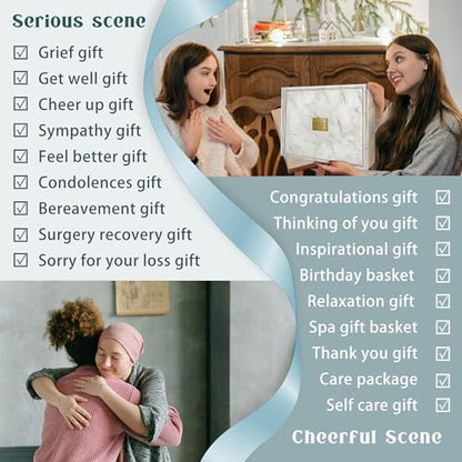 AHAGIFTREE Gift Basket for Women, Birthday Gifts Get Well Soon Gift