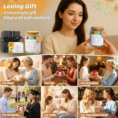 Bible Verse Jar, Read Me When Bible Verses Jar, Christian Gifts for