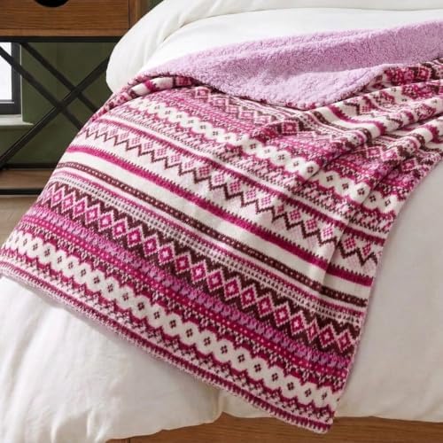 Eddie Bauer - Soft Reversible Throw Blanket for Bed & Couch, 50 x 70