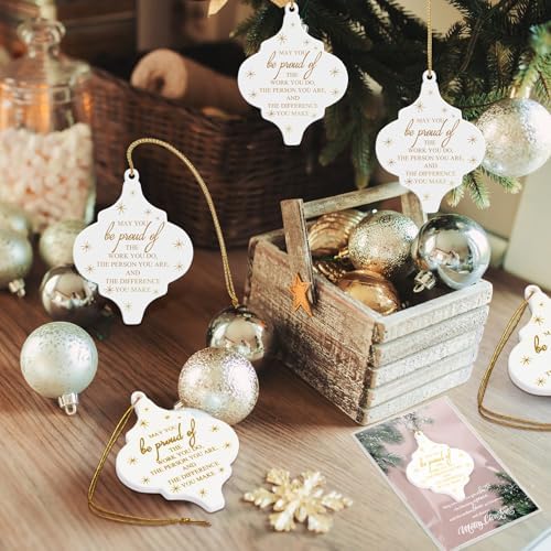 Sieral 18 Set Christmas Ornament Gifts Bulk Thank You Gift for