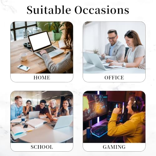 Hancynir 2Pcs Dumpster on Fire Mouse Pad, Funny Mousepad for Desk