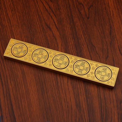 menfez Handmade Brass Paperweight Sculpture for Men's Office Desk&man