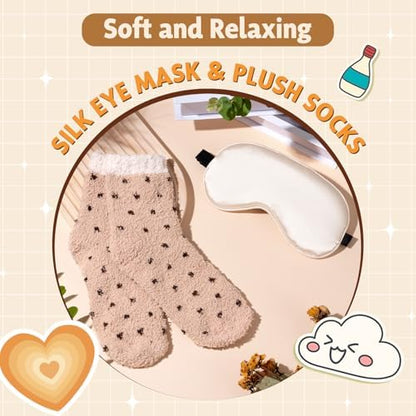 Gift Baskets for Women, 9pcs Unique Happy Birthday Gifts for Women