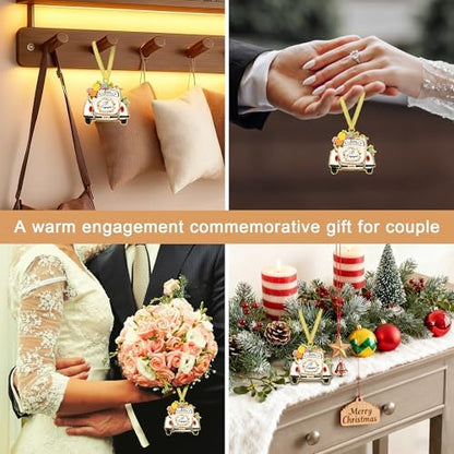 Sereney Engagement Gifts for Couples, Engagement Christmas Ornament