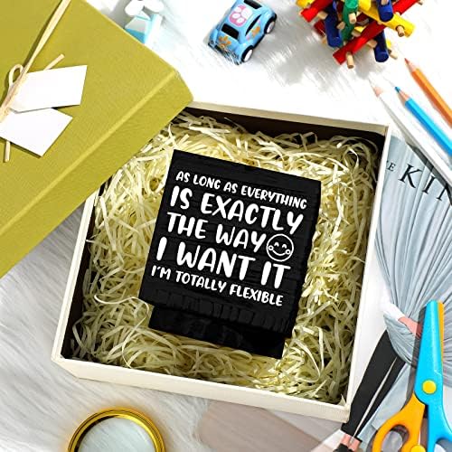 Outus Wooden Rotating Pen Holder Funny Quote Desk Organizer,Black