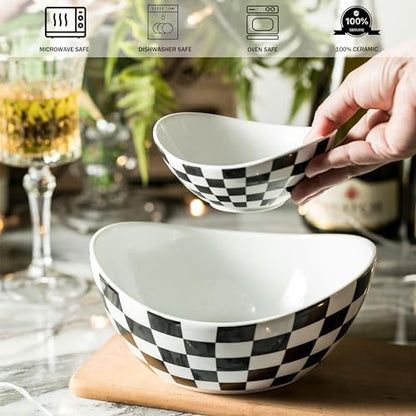 Miamolo Tiered Serving Bowls, Chip and Dip Serving Set, Halloween