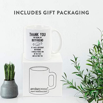 Andaz Press Funny Family 11oz. Coffee Mug Gift, Thank You for Being My