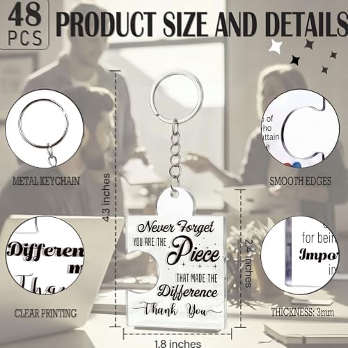 BreezeHug 48 Pcs Employee Appreciation Gifts Bulk for Team Group