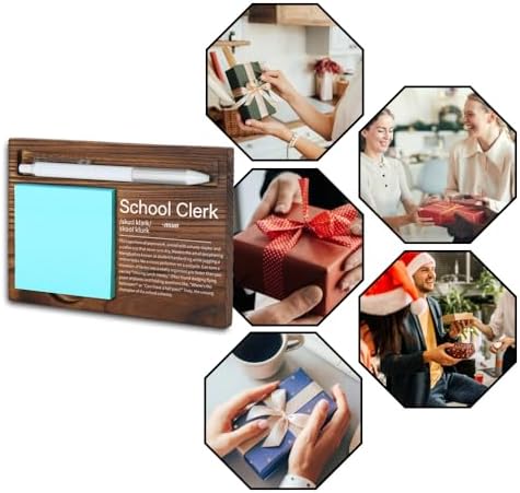 School Clerk Desk Organizer, Funny Administrative Appreciation Gift