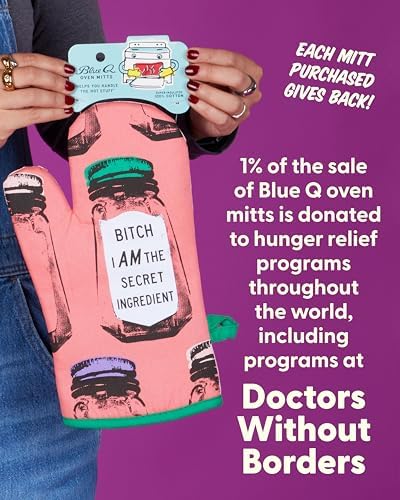 Blue Q Oven Mitts - Cute Kitchen Accessories & Kitchen Gifts - The
