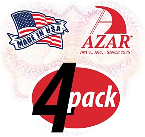 Azar Displays 515311 12" W x 7.75" D x 6" H Acrylic Riser (4 Pack)