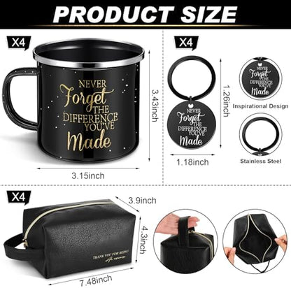 DERTE 12 Pcs Thank You Gifts for Men Employee Appreciation Gift