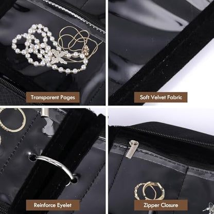 GSXRB Waterproof Anti-Tarnish Jewelry Organizer for Travel - Large