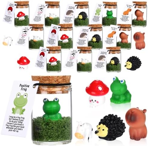 Fumete 35 Set Employee Appreciation Gifts Bulk Mini Animal, Farm