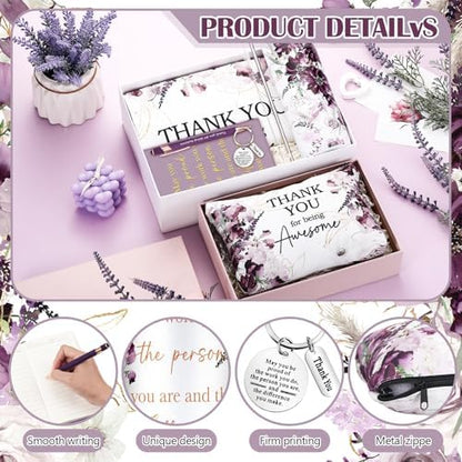 Wiwiqing 6 Pcs Employee Appreciation Gifts for Women, Elegant Style