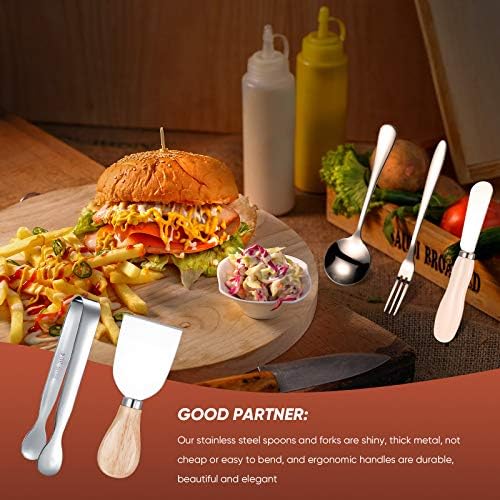 20 Pcs Charcuterie Board Accessories Cheese Butter Knife Set