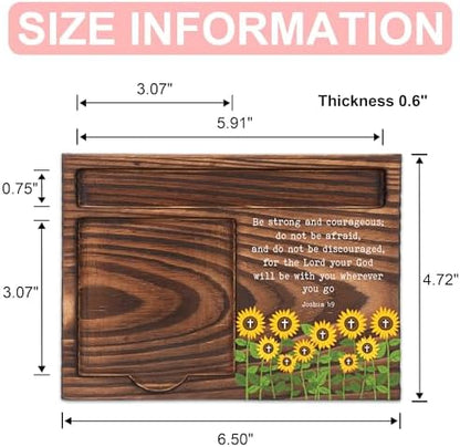 Christian Encouragement Gift Desk Organizer for Coworker Teacher Nurse