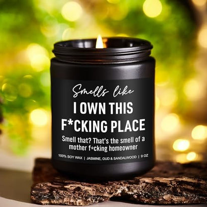 Younift Funny Scented Candle, House Warming Gifts New Home