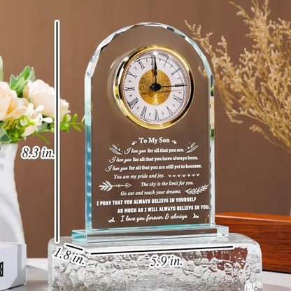 YWHL Meaningful to My Son Gifts from Mom Dad, Birthday Gifts for Adult