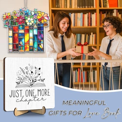 Book Lovers Gifts for Women – Reading Gifts Teacher, Reader Desk Decor