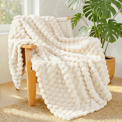 Whale Flotilla Soft 3D Jacquard Fleece Throw Blanket for Couch & Bed