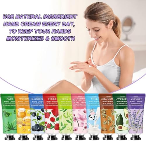 ANKOOY 20 Pack Hand Cream Gifts Set,Hand Lotion for Dry Hands,Stocking