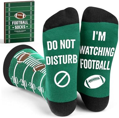 Funny Socks For Men - Cool Mens Football Socks, Sports Stocking