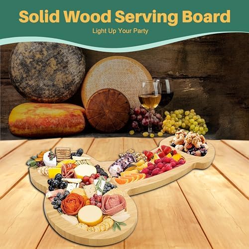 Funny Aperitif Board,Solid Wood charcuterie Board and Cheese Board