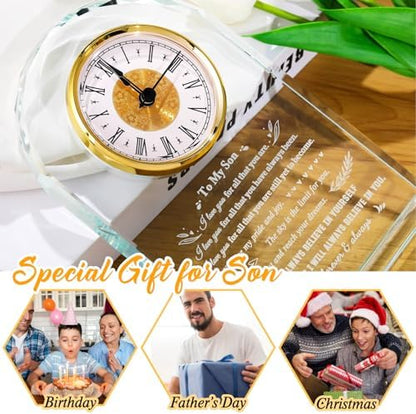YWHL Meaningful to My Son Gifts from Mom Dad, Birthday Gifts for Adult