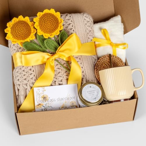 Birthday Gifts for Women, Self Care Gifts Baskets for Women, Get Well