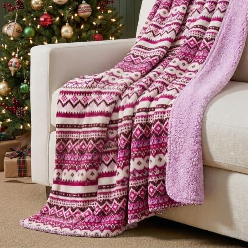 Eddie Bauer - Soft Reversible Throw Blanket for Bed & Couch, 50 x 70