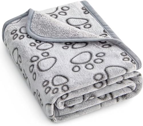 Stuffed® Premium Soft Dog Blanket Washable, 40"x32" Cat Blanket for