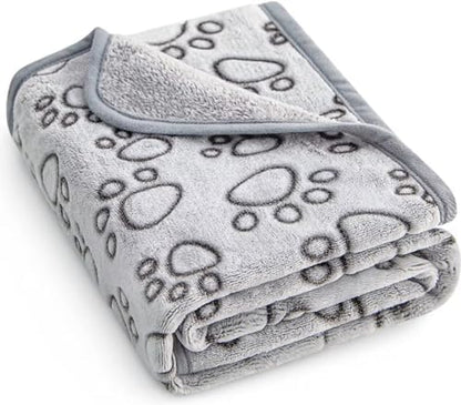 Stuffed® Premium Soft Dog Blanket Washable, 40"x32" Cat Blanket for