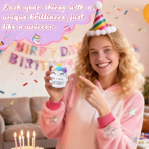 Birthday Gift for Her Crochet Unicron Happy Birthday Gifts for Women