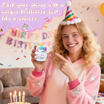 Birthday Gift for Her Crochet Unicron Happy Birthday Gifts for Women