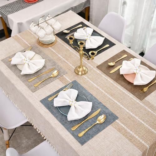 Flower Napkin Rings Set of 8, European Palace-Style Glaze